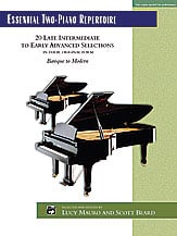 Essential Two Piano Repertoire piano sheet music cover